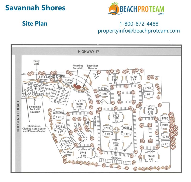 	Savannah Shores Site Plan